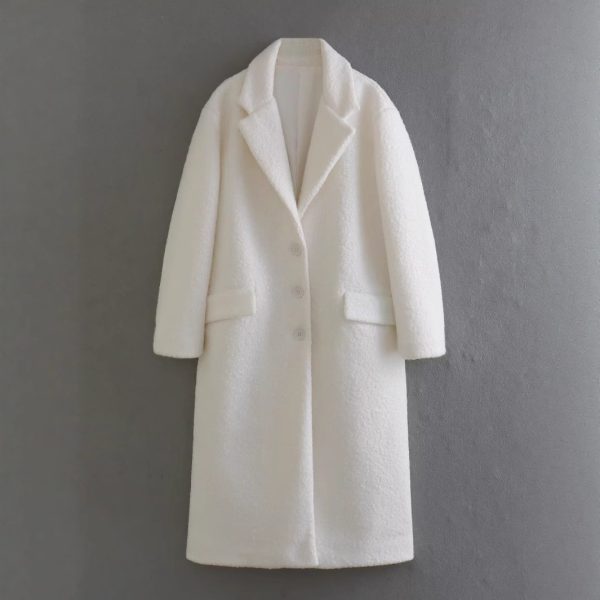 Soft Plush Coat for Women - Image 5