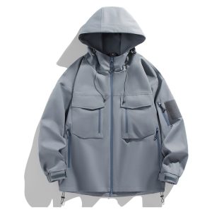 Men's Hiking Outdoor Waterproof Windproof Mountain Climbing Coat