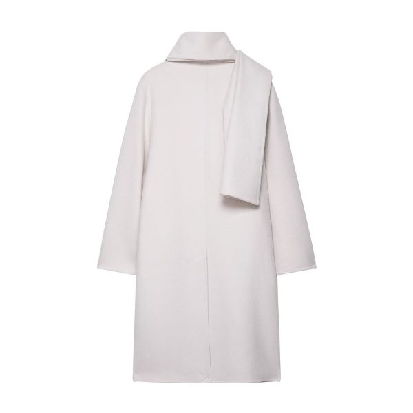 Women's Wool Blend Coat - Image 2