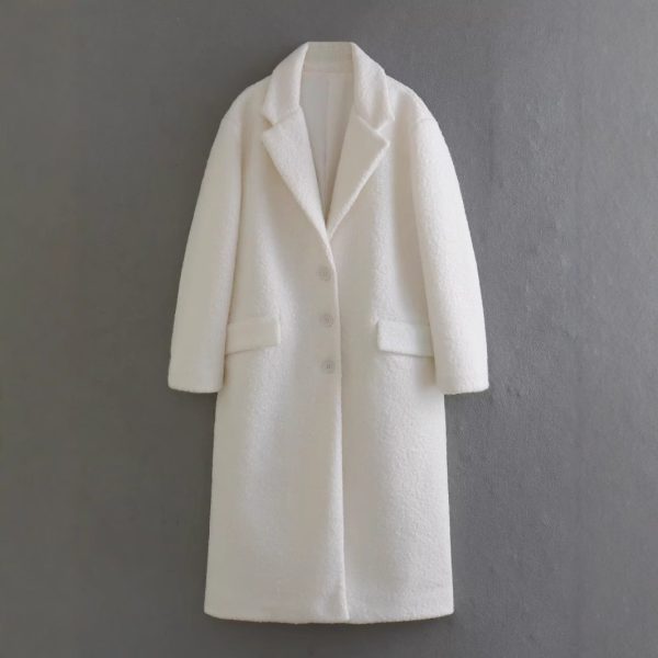 Soft Plush Coat for Women - Image 3